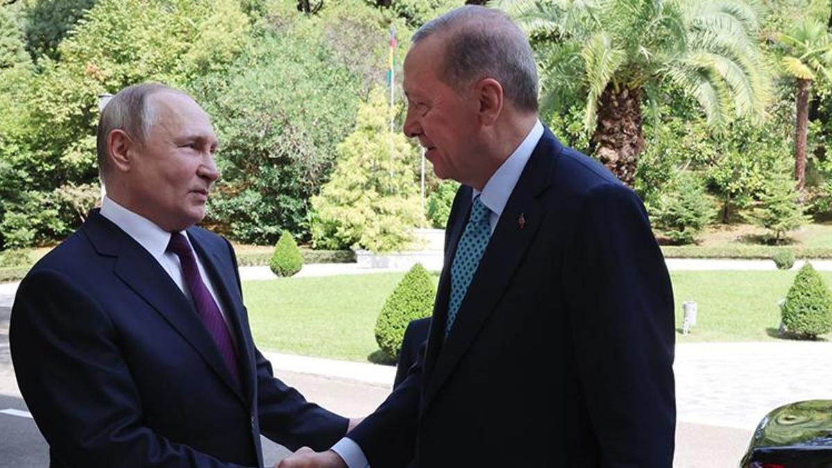 Cumhurbaşkanı Erdoğan ile Putin arasında kritik zirve