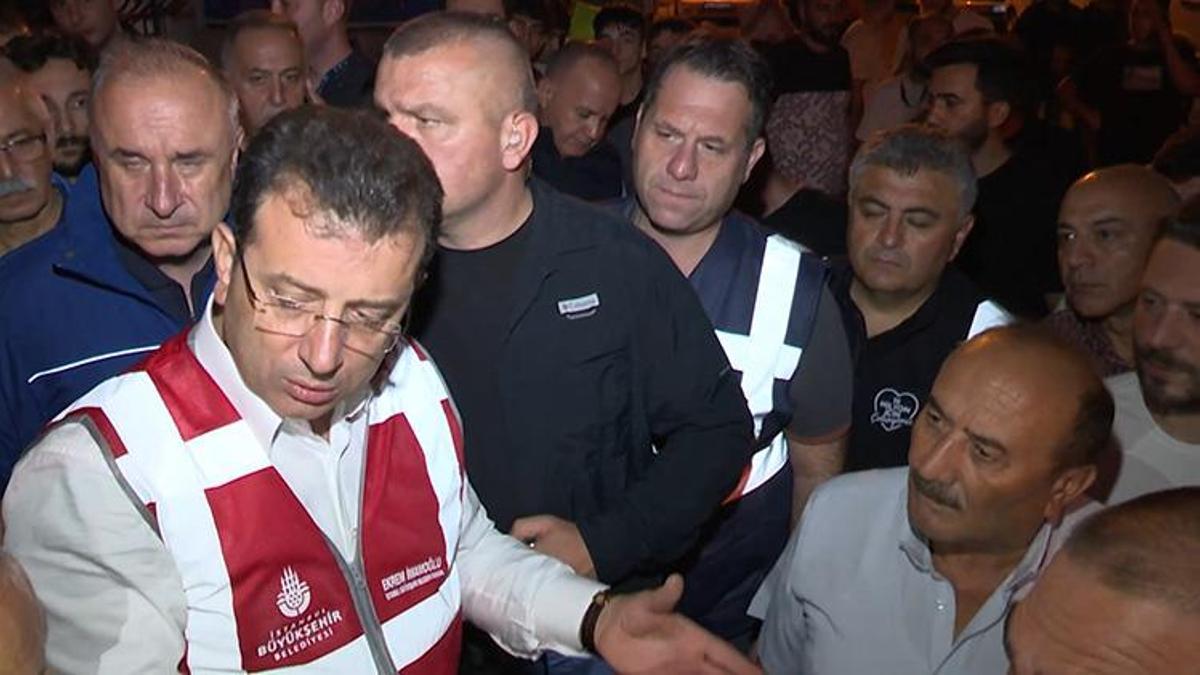 Küçükçekmece'de İmamoğlu'na İSKİ tepkisi