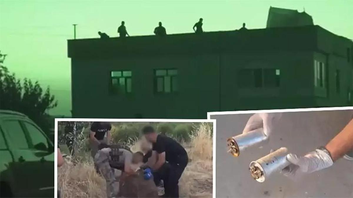 Bombalı eylem hazırlığındaki 5 terörist yakalandı