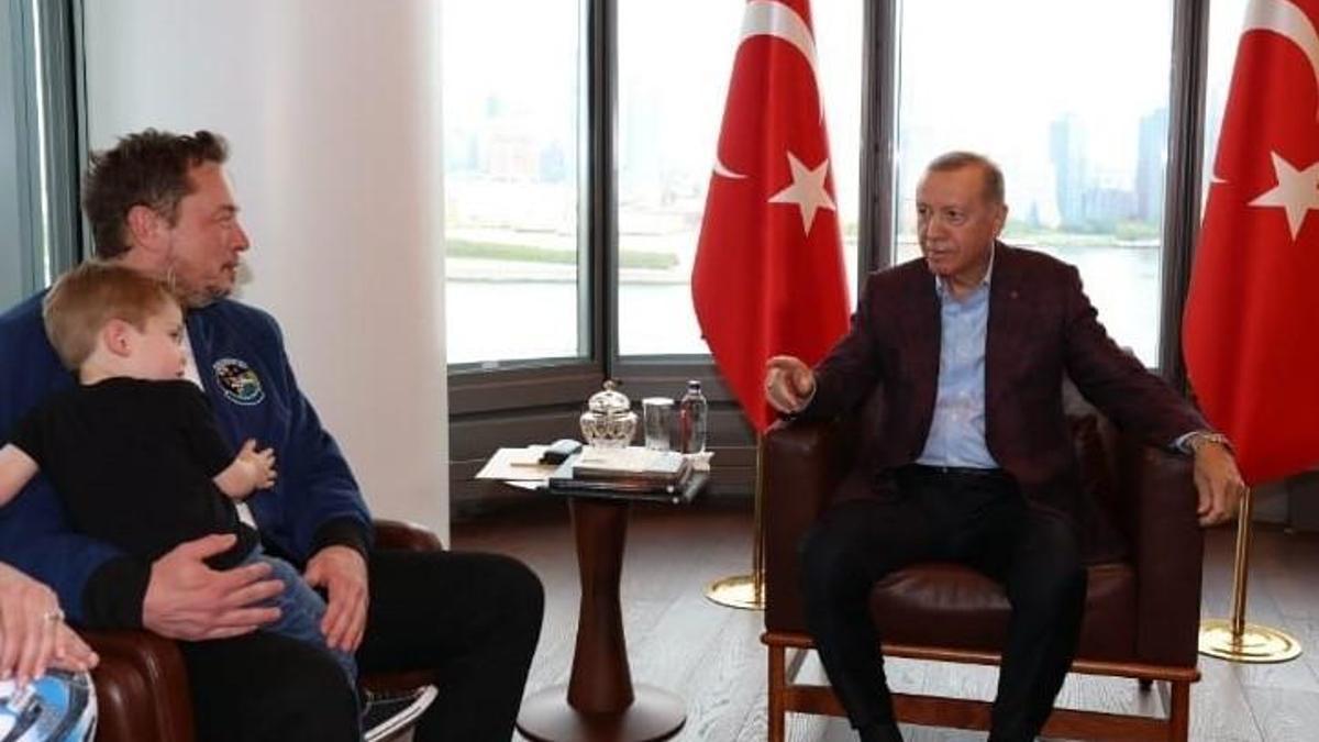 Cumhurbaşkanı Erdoğan, Elon Musk’ı kabul etti! TEKNOFEST daveti