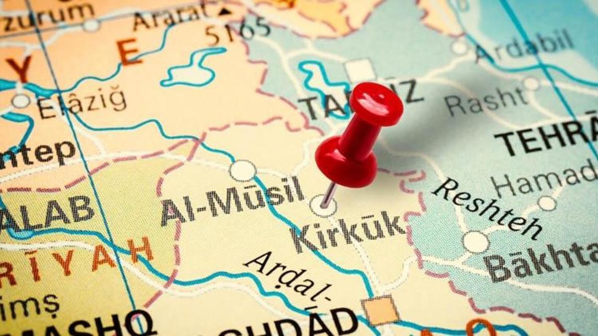 Kerkük nerede? Kerkük resmi dili nedir, neden Türkçe oldu? Kerkük harita konumu