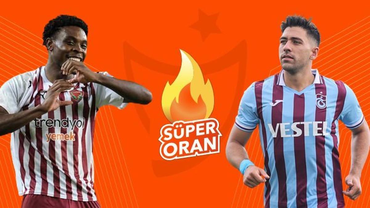 Hatayspor - Trabzonspor maçı Tek Maç ve Canlı Bahis seçenekleriyle Misli.com’da