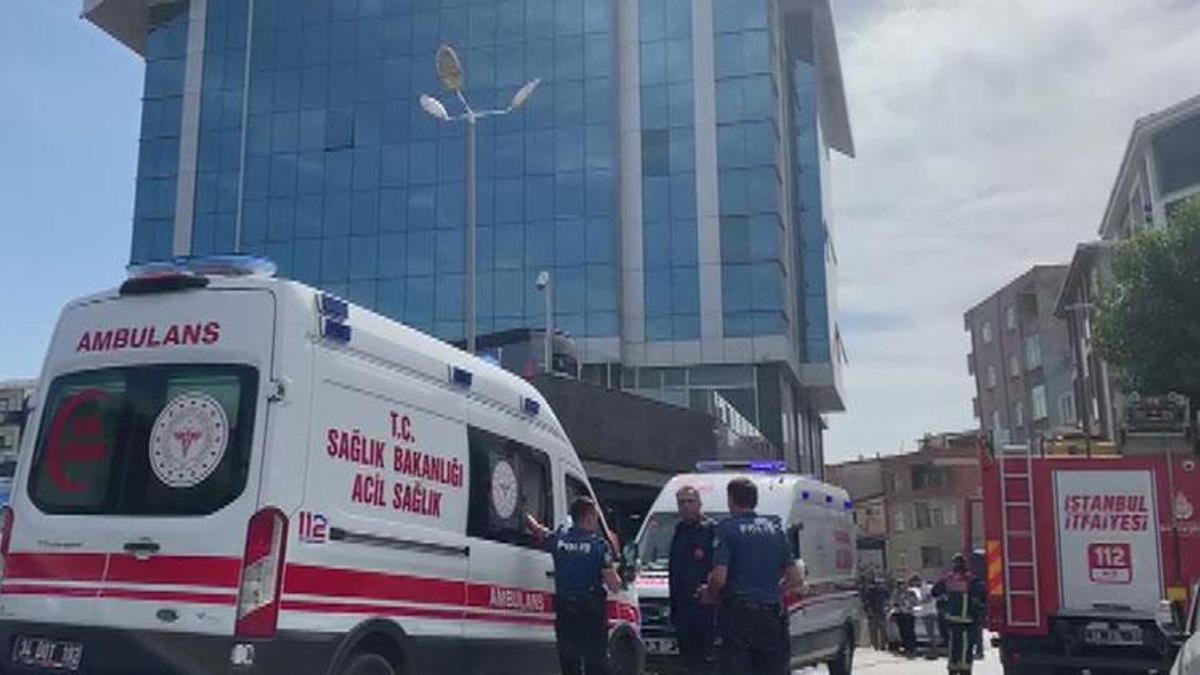 Esenler’de asansör düştü 7 kişi yaralandı