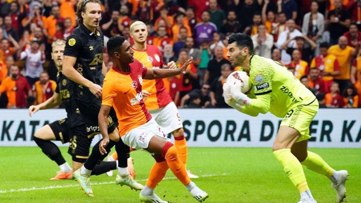 Galatasaray evinde Ankaragücü karşısında geri döndü!