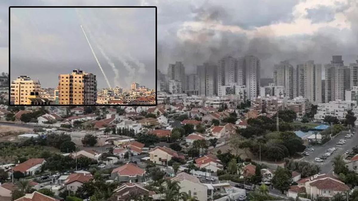 İsrail-Filistin arasında çatışma başladı! Hamas 'Aksa Tufanı' operasyonunu dünyaya duyurdu