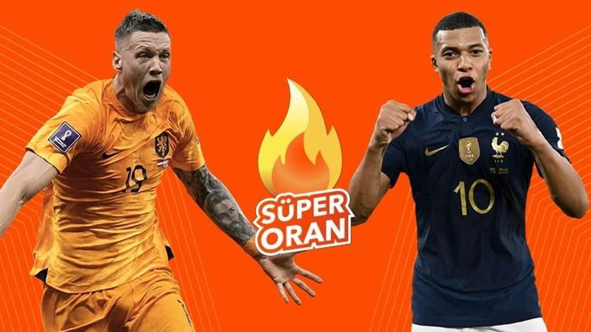 Hollanda - Fransa maçı Tek Maç ve Canlı Bahis seçenekleriyle Misli’de