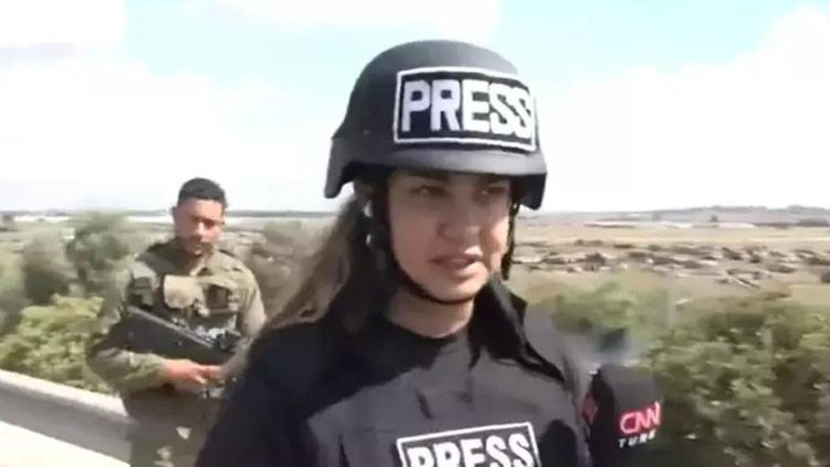 İsrail askerleri, Gazze sınırında canlı yayına izin vermedi! Silah çektiler