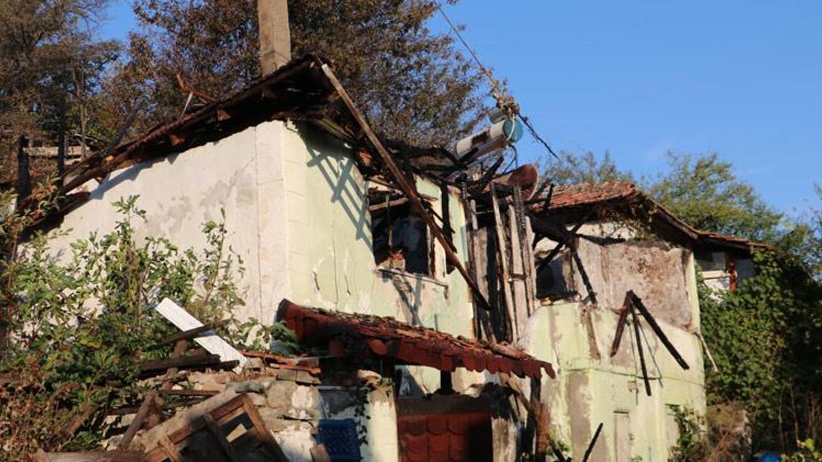 Samsun'da feci olay: 1 kişi öldü, 3 ev kül oldu