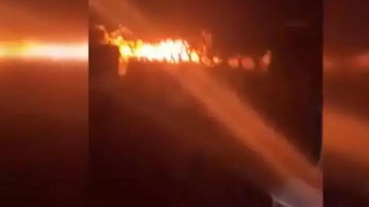Gazze'de İsrail vahşeti! Hastanenin vurulduğu ana ilişkin görüntüler oraya çıktı