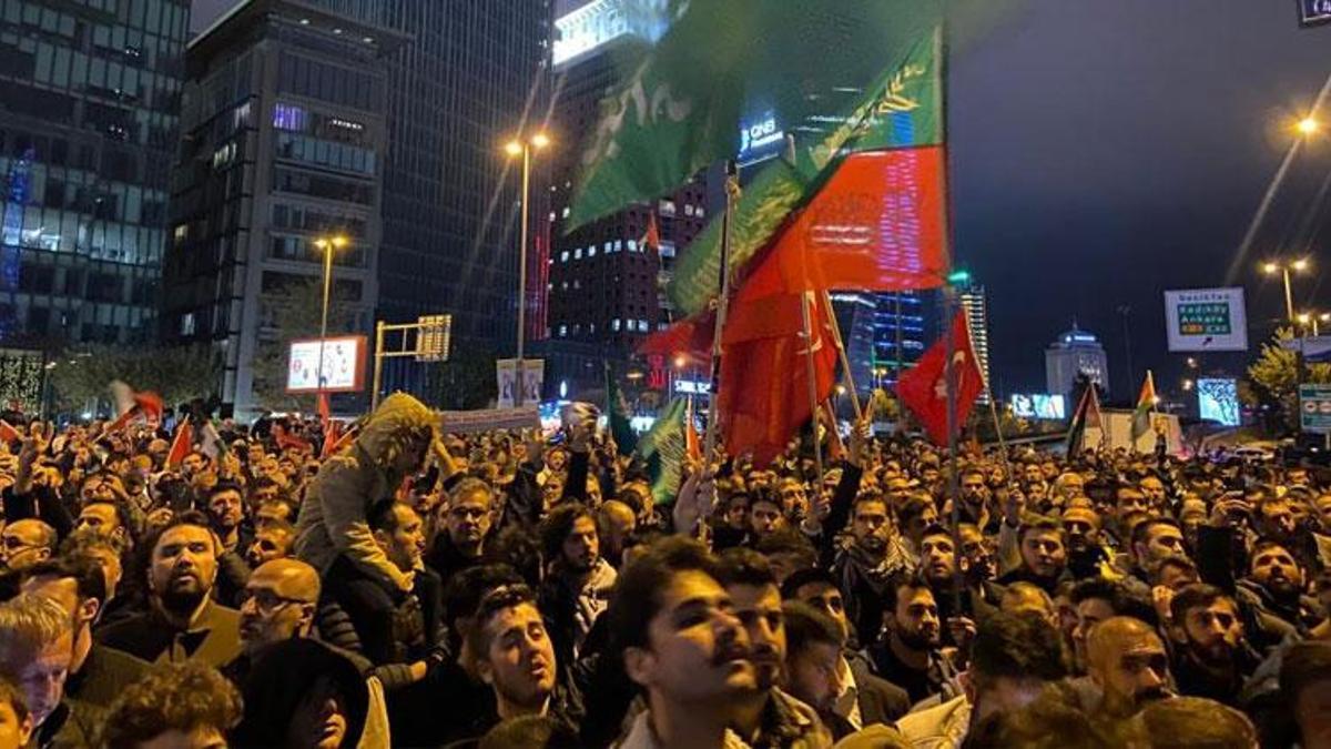 İsrail'in hastane katliamı Türkiye'yi ayağa kaldırdı!
