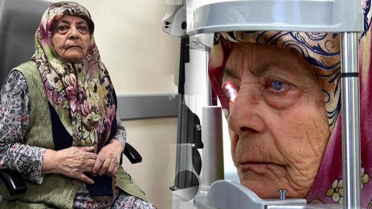 4 yıl sonra ameliyatla gözleri açılan kadın buruk sevinç yaşadı! "Şimdi gözüm açıldı, ama enkazları görüyorum"