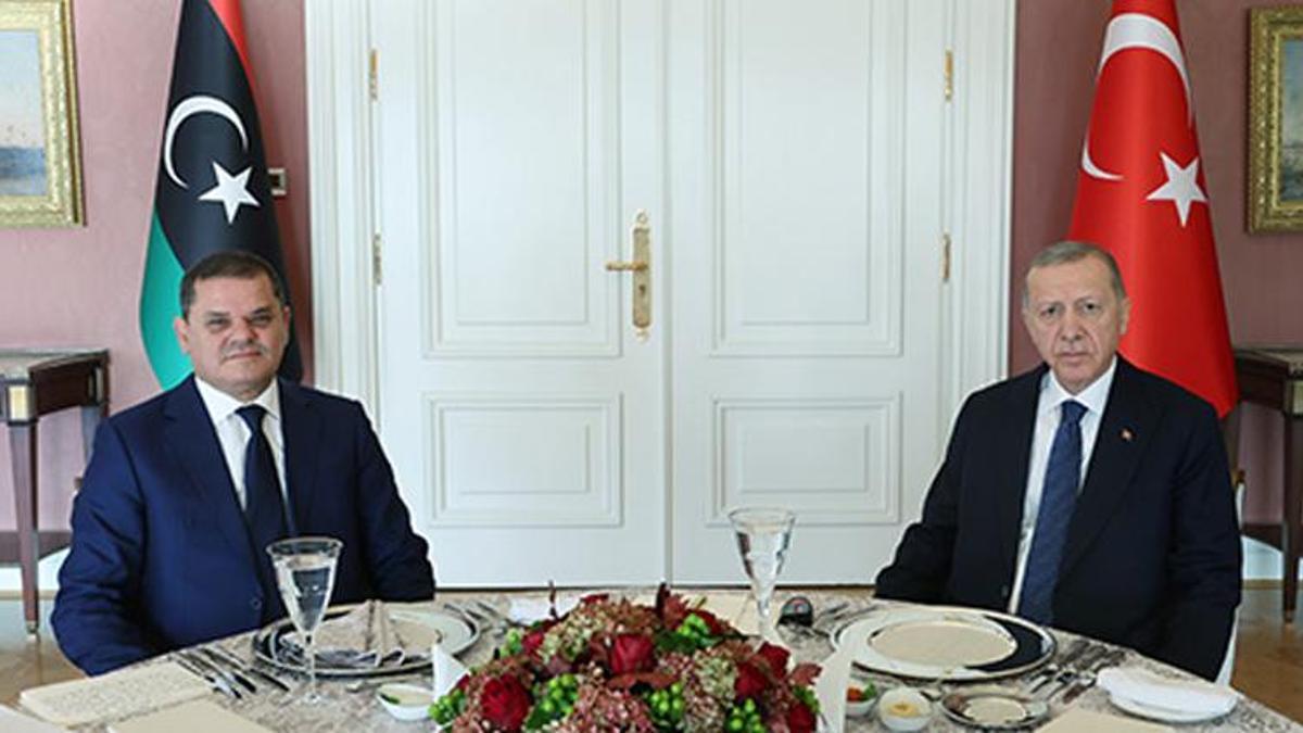 Cumhurbaşkanı Erdoğan, Dibeybe'yi kabul etti