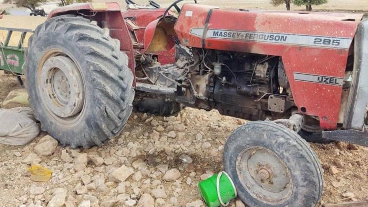 Adıyaman’da traktör devrildi: 1 ölü