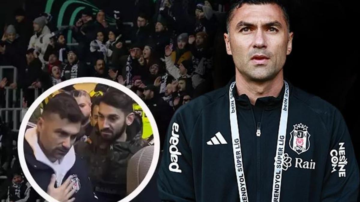 Beşiktaş taraftarı oteli bastı! Burak Yılmaz'ın tek cümlesi olayı bitirdi