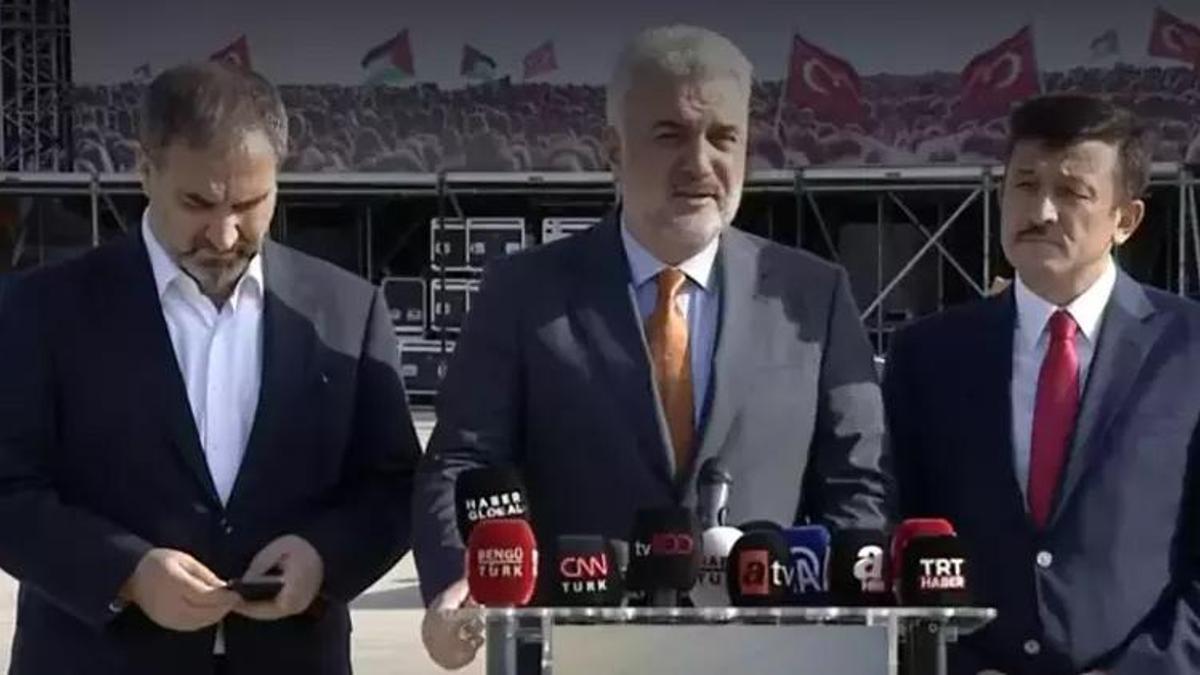 AK Parti'den Filistin mitingi çağrısı: Türkiye her türlü barışa öncülük edecek