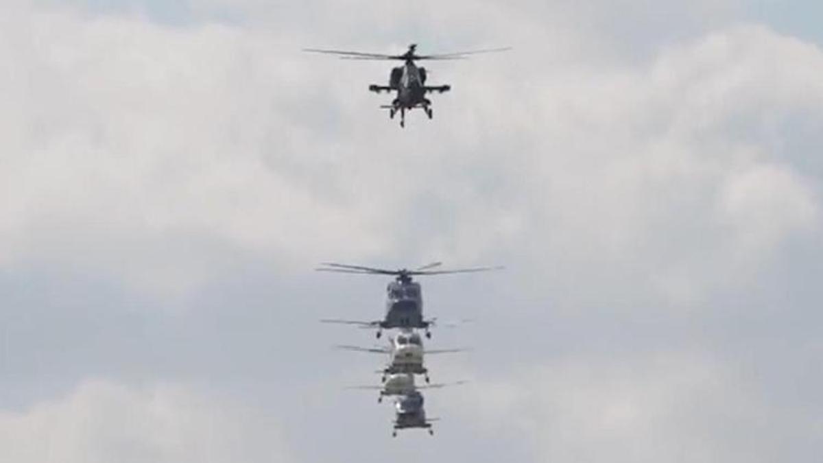 ATAK ve GÖKBEY'den 100. yıl uçuşu