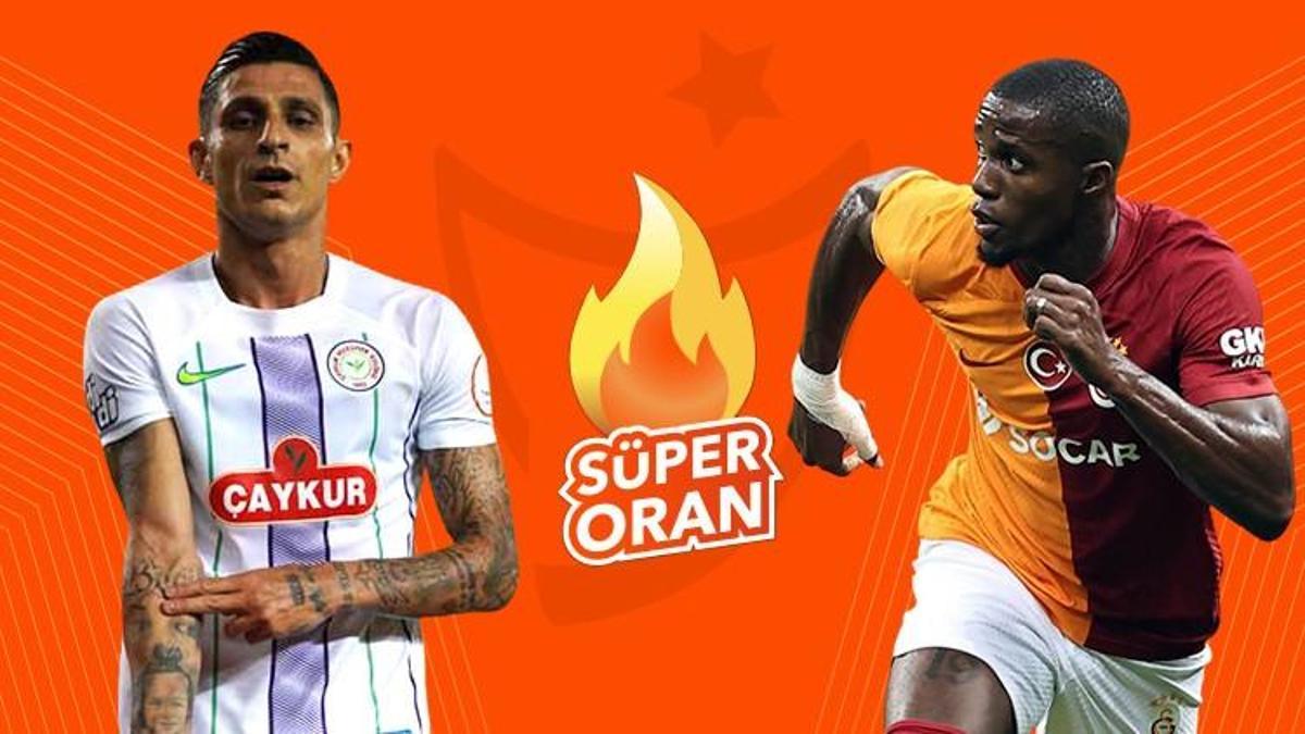 Çaykur Rizespor - Galatasaray maçı Tek Maç ve Canlı Bahis seçenekleriyle Misli’de