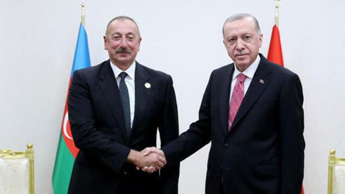Azerbaycan Cumhurbaşkanı Aliyev'den Cumhurbaşkanı Erdoğan'a 100. yıl tebriği