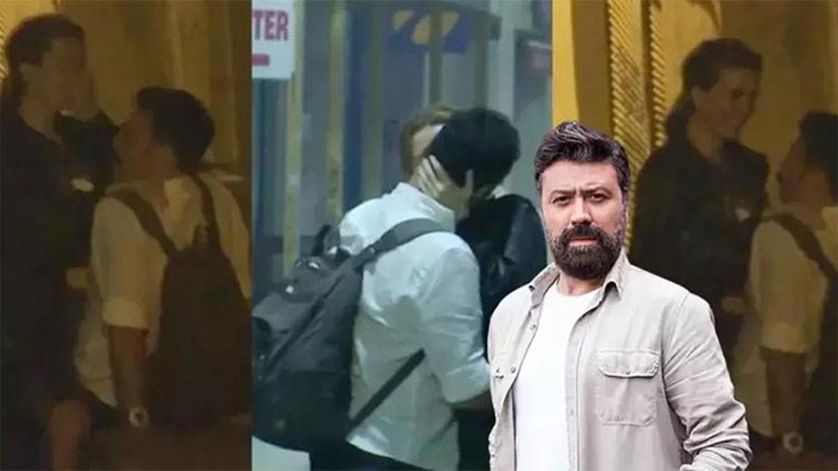 Bülent Emrah Parlak yolun ortasında aşka geldi! Kimseye aldırmadılar