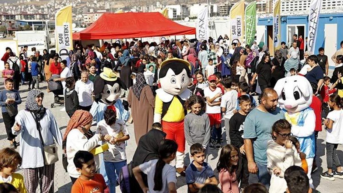 Konteyner kentte Dünya D Vitamini Günü kutlaması