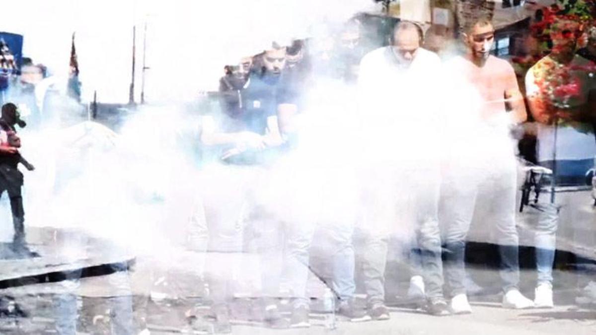 Gazze'de savaşın gölgesinde 4. Cuma! İsrail polisinden gaz bombalı müdahale