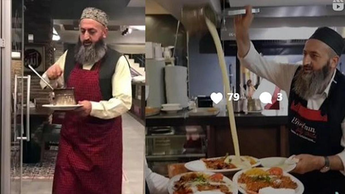 "Erzurumlu Hacı Dönerci" lakaplı dönerci Atatürk'e hakaretten gözaltına alındı
