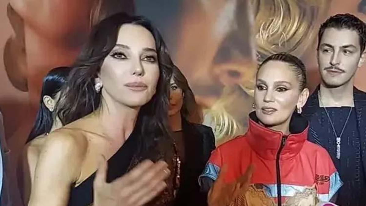 Farah Zeynep Abdullah ve Hande Ataizi, galada barıştı!
