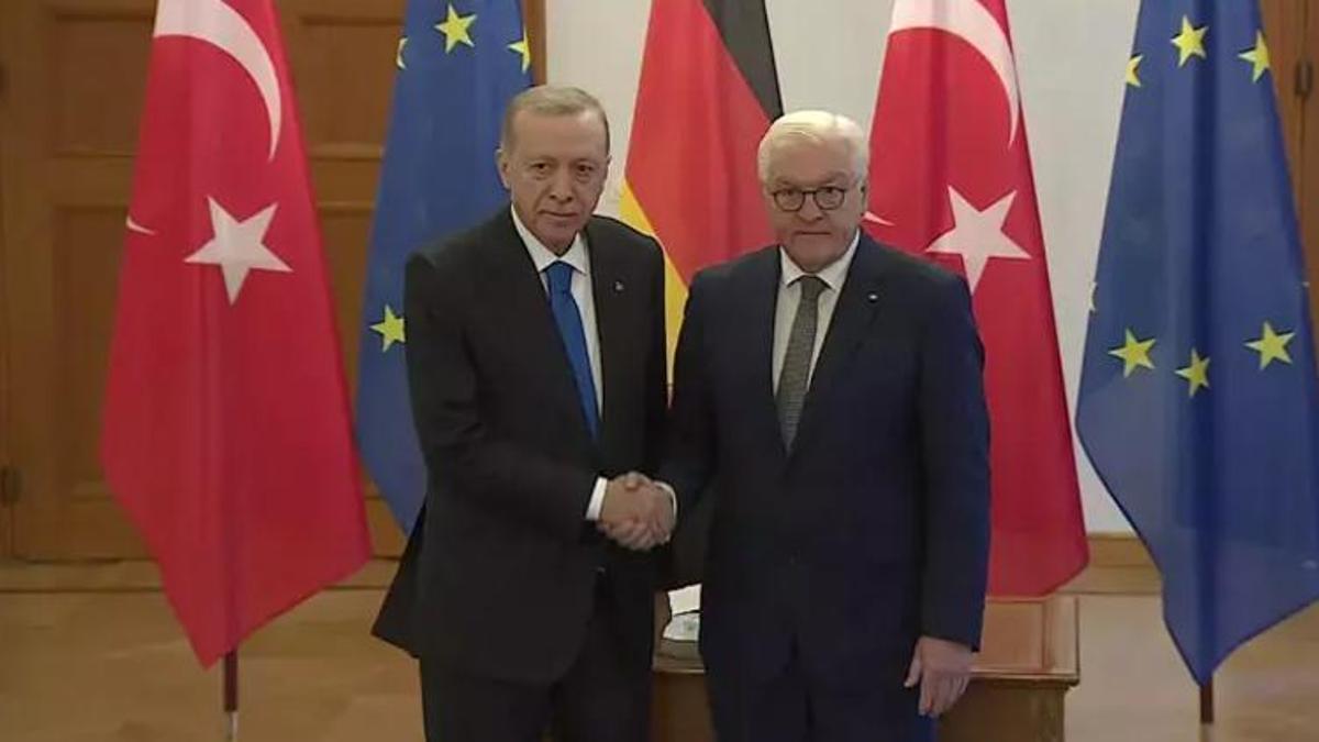 Almanya'da kritik görüşme! Cumhurbaşkanı Erdoğan: Derhal ateşkes sağlanmalı