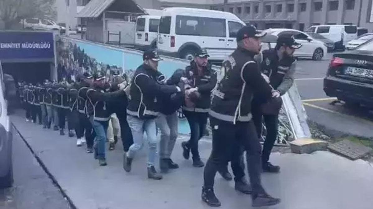 Sarallar grubu üyesi 14 kişi tutuklandı