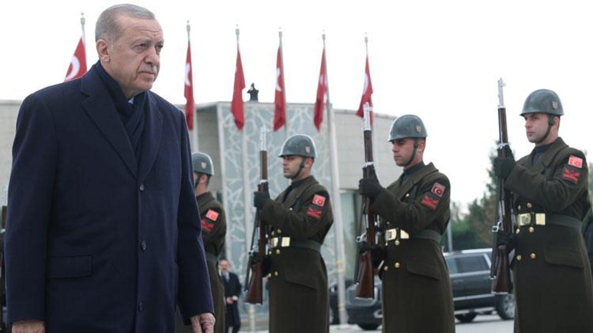 Cumhurbaşkanı Erdoğan, Cezayir'e gitti