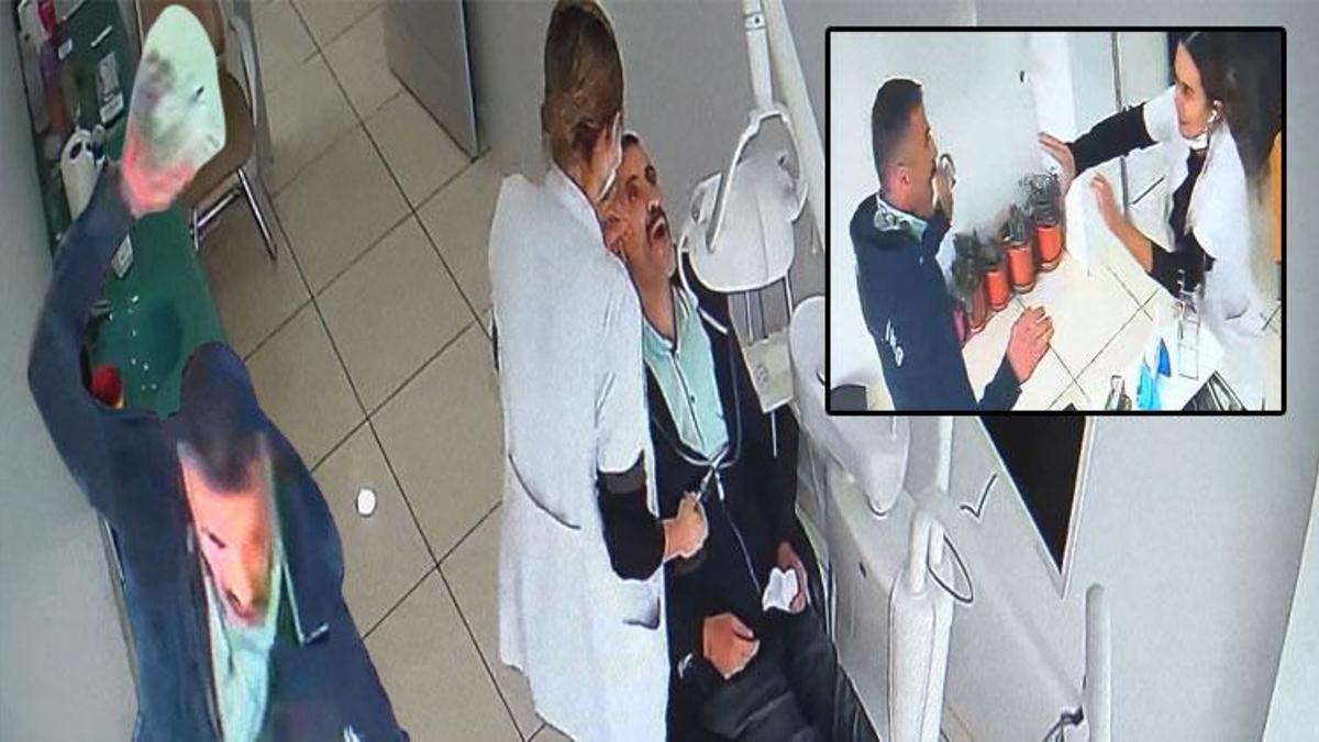Dişçide uygulanan tedaviyi beğenmedi hekime dehşeti yaşattı!