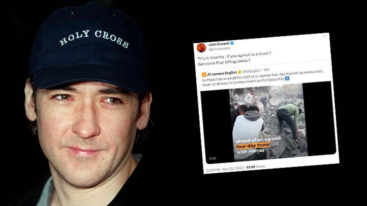 Ünlü ABD’li oyuncu John Cusack'dan İsrail saldırılarına tepki: Son öldürmeleri mi hallediyorsun?