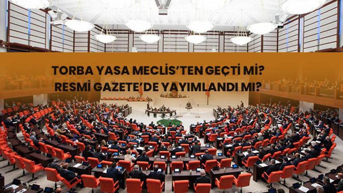 80 maddelik torba yasa ne zaman çıkacak? Torba yasa Meclis’ten geçti mi, yeni torba yasa Resmi Gazetede yayınlandı mı, yürürlüğe girdi mi, hangi maddeler imzalandı?