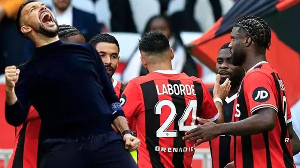 Nice Fransa Lig 1 tarihine geçti! Francesco Farioli'nin takımı bir ilki gerçekleştirdi
