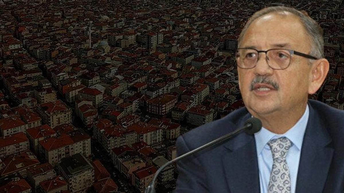 Kentsel dönüşümde yeni dönem! Bakan Özhaseki: Tapuda şerh olacak