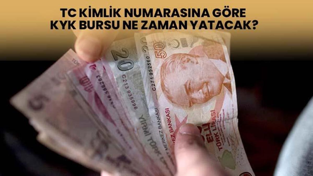 TC kimlik numarasına göre KYK ödemeleri || KYK bursu saat kaçta yatar, KYK burs ödemeleri başladı mı? KYK 2 aylık mı yatacak?