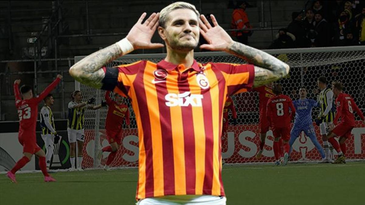Fenerbahçe'ye 3 gol attı, Mauro Icardi'yi bu fotoğrafla paylaştı