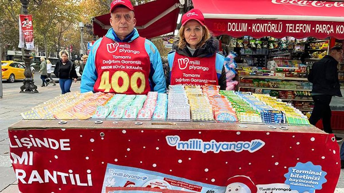 Milli Piyango 400 milyon TL'lik yılbaşı büyük ikramiyesi heyecanı