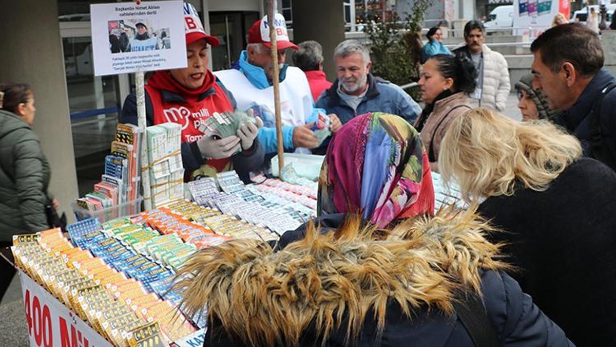 400 milyon TL'lik Milli Piyango yılbaşı biletlerine yoğun ilgi
