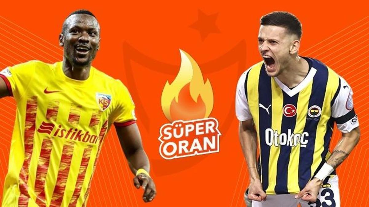 Kayserispor - Fenerbahçe maçı Tek Maç ve Canlı Bahis seçenekleriyle Misli’de