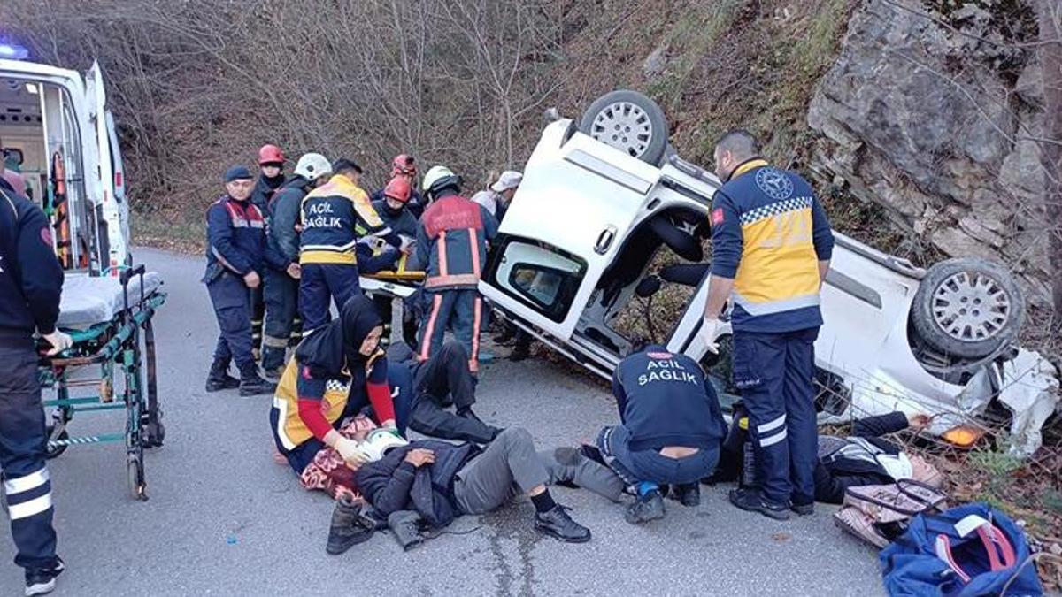 Düzce’de kazalarda 15 kişi hayatını kaybetti
