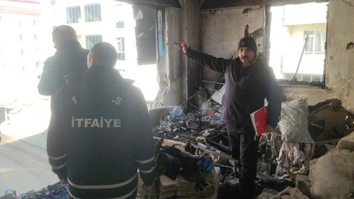 6 kişinin yaralandığı doğal gaz patlamasında, 14 daire hasar gördü