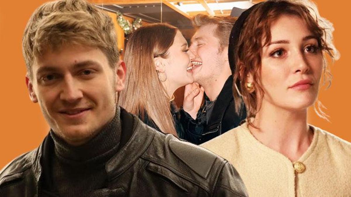 Erdem Şanlı ve Deniz Işın'dan dudak dudağa aşk pozu
