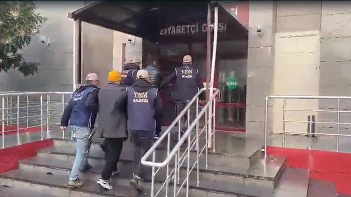 Balıkesir’de DEAŞ üyesi 4 kişi yakalandı