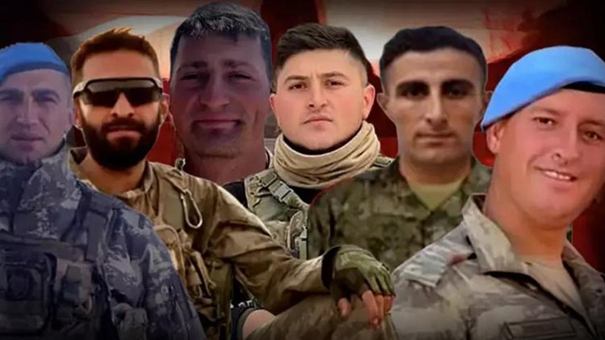 Irak'ın kuzeyinde 6 asker şehit oldu