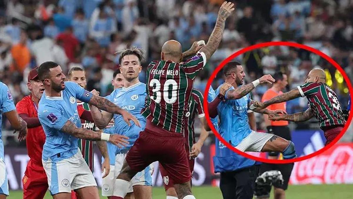 Felipe Melo'nun kavgası finalin önüne geçti!