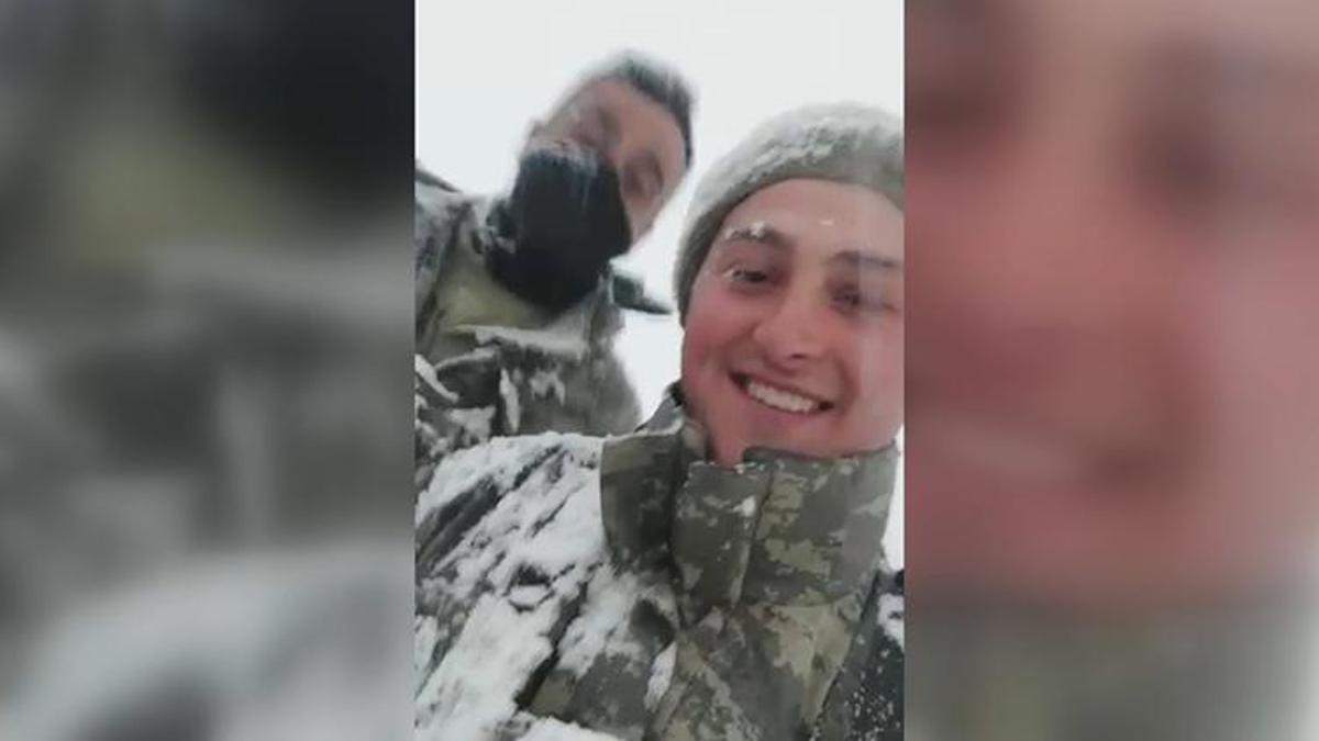 Şehit Yasin Karaca'nın görüntüleri yürek yaktı! 'Kızıl Elma'ya kadar devam komutanım'