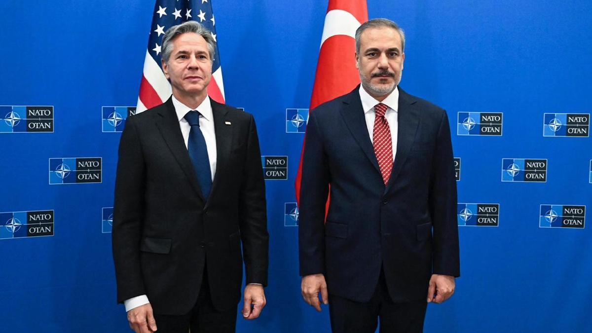 Bakan Fidan, ABD'li mevkidaşı Blinken ile görüştü