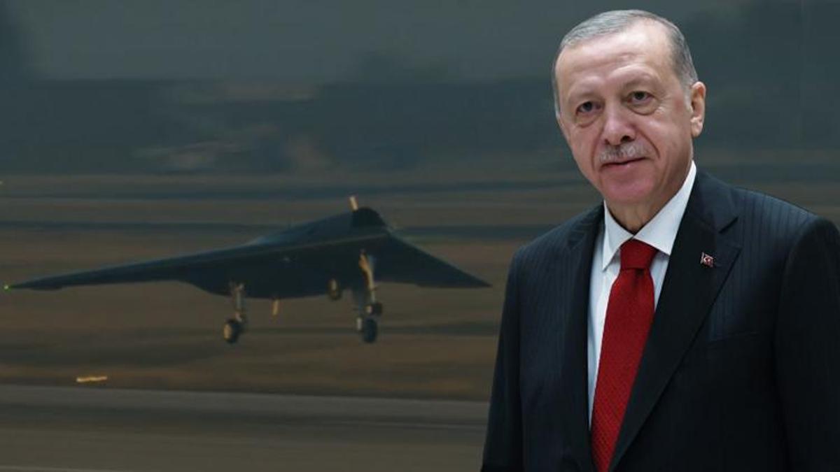 Cumhurbaşkanı Erdoğan paylaştı! Anka-3 gökyüzüyle buluştu
