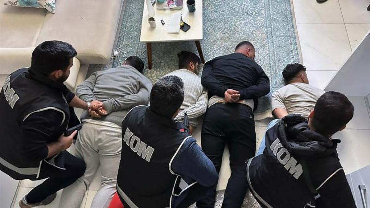 ‘Bayğaralar’ suç örgütü üyesi 4 kişi, villada yakalandı